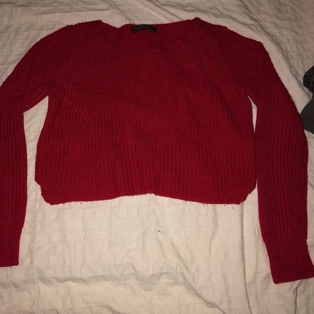 Crop top sweater